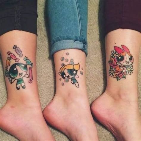 tatuajes de burbuja de las chicas superpoderosas|Tatuajes de las chicas super poderosas